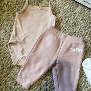 Old Navy Light Pink baby sweatpants